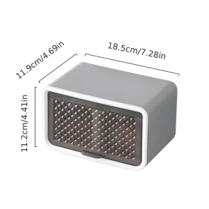 Caja organizadora de especias moderna para cocina sin perforaciones