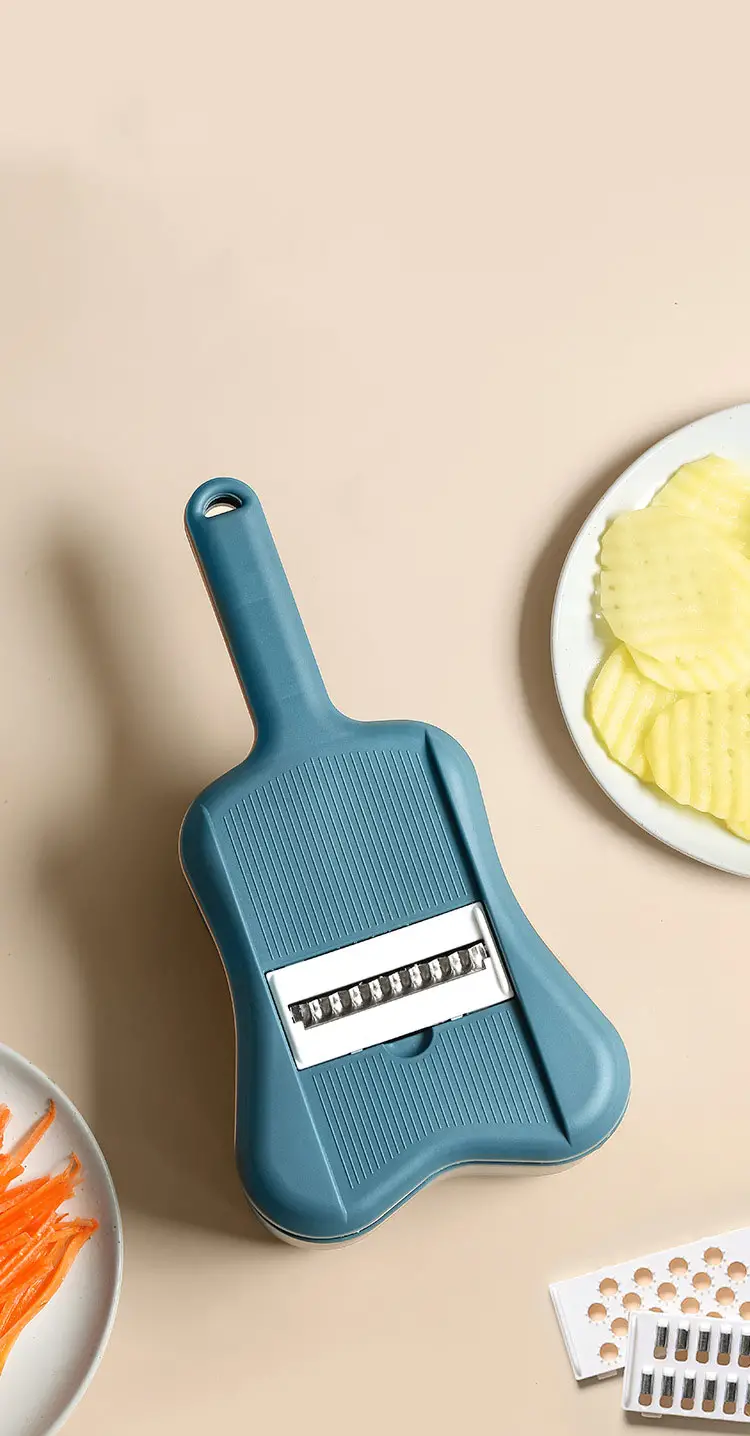 Mandolina y Rallador Multifuncional para Verduras y Frutas de Cocina