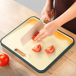 Tabla de Cortar Doble Cara de Plástico para Cocinar de Forma Segura y Eficiente