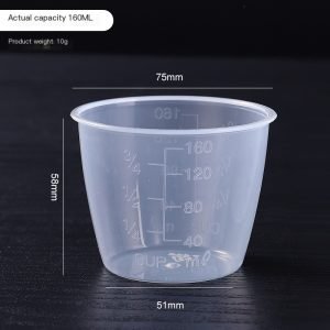 Set de 10 Tazas Medidoras de Plástico para Cocinar con Precisión y Estilo