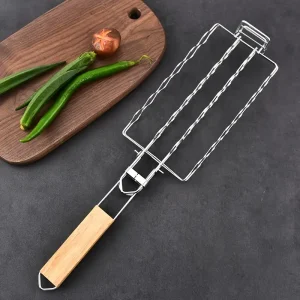 Parrilla Plegable de Acero Inoxidable 304 para Asar al Aire Libre
