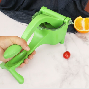 Exprimidor manual multifuncional para jugos frescos de frutas y verduras