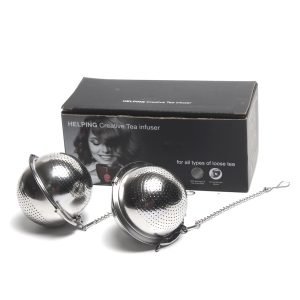 Filtro de Té Esférico de Acero Inoxidable para Infusiones Perfectas