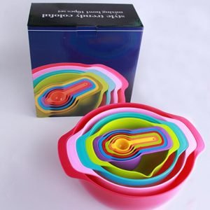 Set de cocina creativo con medidor y cucharas multifuncionales