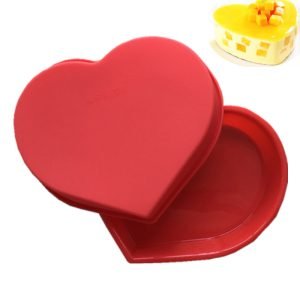 Molde de Silicón Corazón para Pasteles y Mousse Ideal para Repostería Creativa