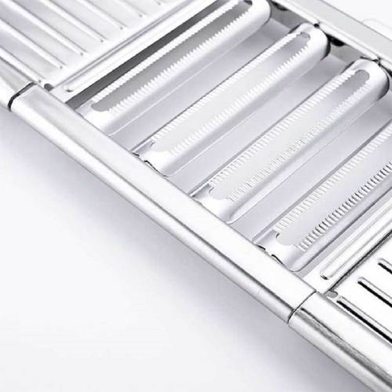 Cortador Multifuncional de Papas de Acero Inoxidable para una Cocina Eficiente