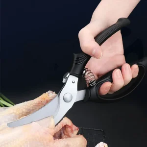 Tijeras de cocina multifuncionales para cortar huesos y alimentos