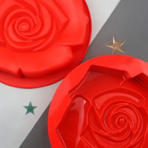Molde de Silicona Grande para Pasteles Duradero y Ergonómico