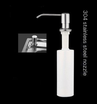 Dispensador de Jabón de Acero Inoxidable 304 para Cocina y Baño
