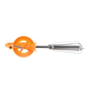 Batidor de Mano Rotatorio para Huevos Eficiente y Duradero