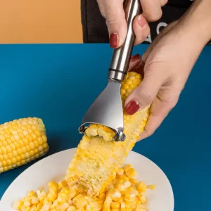 Desgranador de Maíz de Acero Inoxidable para Cocinas Eficientes