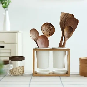 Cucharón de Silicón Ergonómico y Duradero para Cocinar con Comodidad