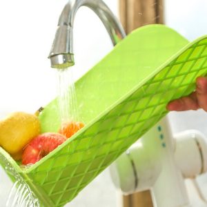 Tabla de Corte y Escurridor 2 en 1 Plegable para Cocina Práctica