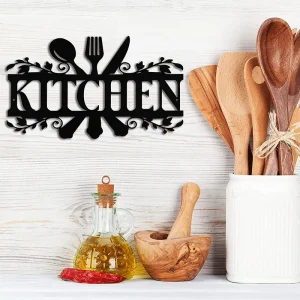Letrero Metálico Rústico para Decorar tu Cocina y Comedor