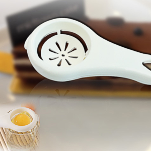 Separador de clara de huevo ergonómico y fácil de limpiar para repostería