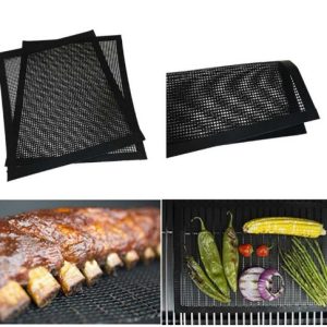 Grelha Antiadherente de Teflón para Churrasco Resistente al Calor