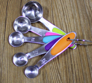 Cucharas Medidoras Magnéticas de Acero Inoxidable para Cocineros