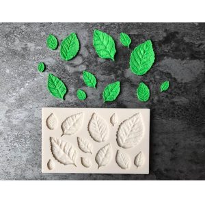 Molde de Silicona Hoja de Arce para Chocolates y Fondant de Alta Calidad