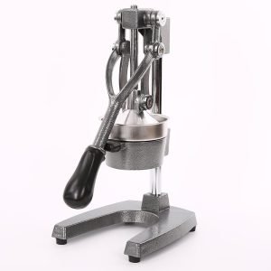 Exprimidor manual de hierro fundido y acero inoxidable para jugos frescos
