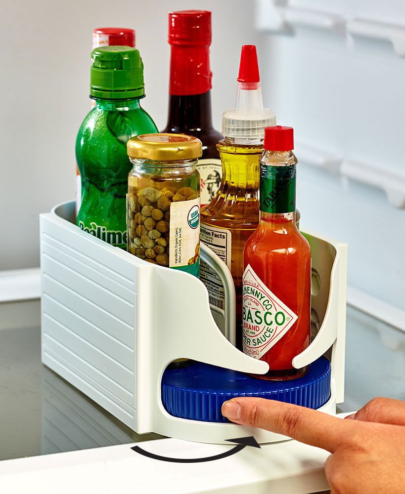 Caja de Almacenaje Rotatoria Multifuncional para Cocina y Baño