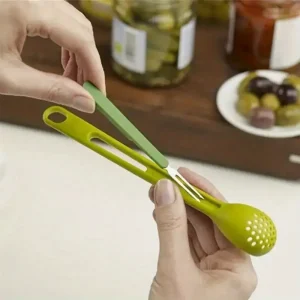 Cuchara colador 2 en 1 para cocina y batidos, utensilio práctico y versátil