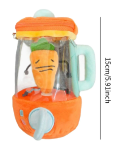 Juguete de peluche zanahoria suave y duradero para niños