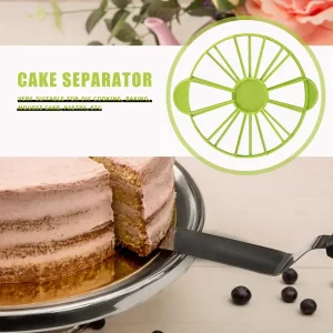 Cortador de pastel ergonómico para 10/12 rebanadas de alta calidad