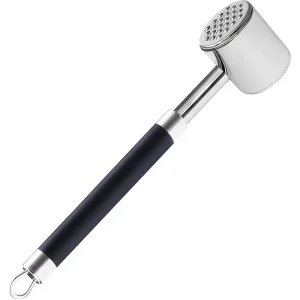 Martillo ablandador de carne de acero inoxidable antideslizante para cocina