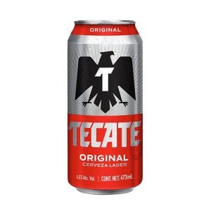 Cerveza Tecate Lata 473 ml Sabor Auténtico Mexicano