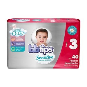 Pañales Desechables BB Tips Tamaño 3 para la Comodidad de tu Bebé