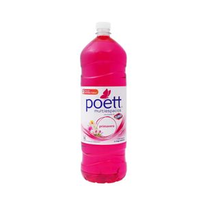 Limpiador Poett Primaveral Multiusos 1.8 L para un Hogar Fresco y Limpio