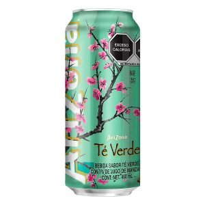 Bebida Arizona Té Verde Lata 460 ml Refrescante y Natural
