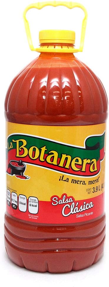 Salsa La Botanera Clásica Picante 4.1 kg Sabor Auténtico para Realzar Tus Platillos