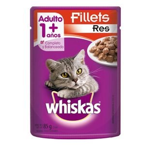 Whiskas Alimento para Gatos en Sobres de 85 g Nutrición Completa