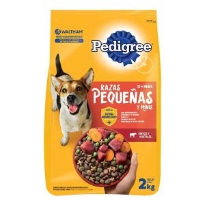 Alimento Pedigree para Perros Adultos de Razas Pequeñas 2 kg Sabor Irresistible