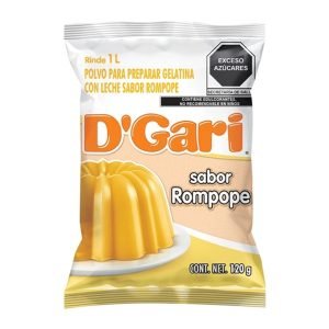 Gelatina D Gari Sabor Rompope 50g Delicia Tradicional Mexicana