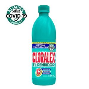 Blanqueador Cloralex 500 ml para limpieza profunda y desinfección efectiva
