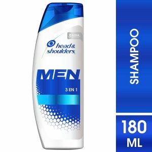 Shampoo Heda & Shoulders 3 en 1 180 ml para Cabello Saludable y Brillante