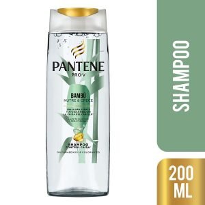 Shampoo Pantene Bambu Nutre y Crece 200 ml para Cabello Fuerte y Saludable