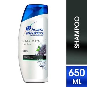 Shampoo Head&Shoulders Purificación Capilar Carbón Activado 650 ml