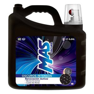 Detergente Más Oscura 6.64 Lts con 2 Lts Gratis para Ropa Impecable