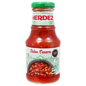Salsa Herdez Roja Casera Picante 240 g Sabor Tradicional Mexicano