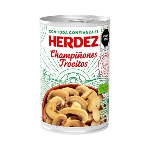Conserva Herdez Champiñones Trocitos 380 g Sabor y Frescura para tus Platillos