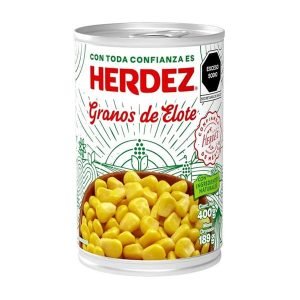 Conserva Herdez Granos de Elote 400 g para Platillos Mexicanos