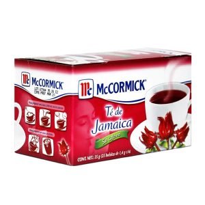 Té McCormick Jamaica 25 Unidades Infusiones Refrescantes