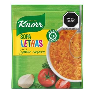 Sopa de Pasta Knorr Letras 95 g: Diversión y Sabor en Cada Plato