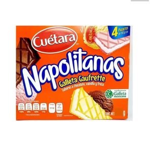 Galletas Cuetara Napolitanas de Vainilla 200 g para Momentos Irresistibles