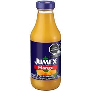 Bebida Jumex Mango en Vidrio 413 ml Refrescante y Deliciosa