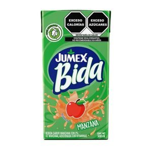 Jugo Jumex Bida Manzana 500 ml Sabor Natural Refrescante
