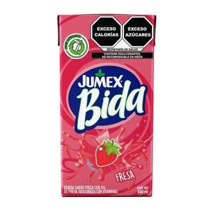 Jugo Jumex Bida Fresa 500 ml Sabor Natural y Refrescante